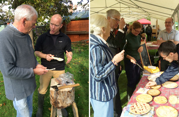 Woodwork and Pie Tasting Competition